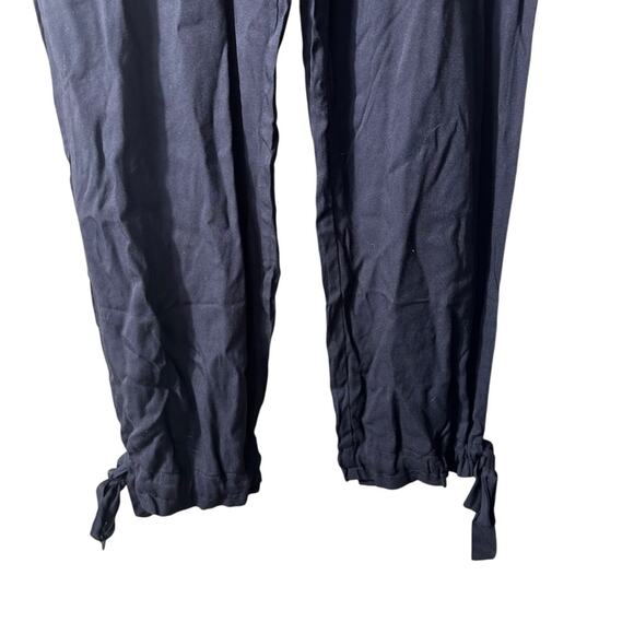 NEW Lulus Sebastian Black Pants Size Large - Picture 8 of 13